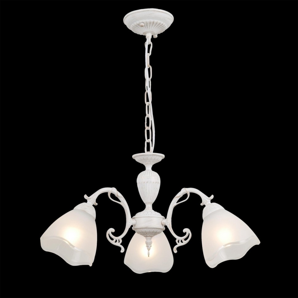 CL413230 CITILUX подвесная люстра Патина Латур, белый, золото, E27*3*75W