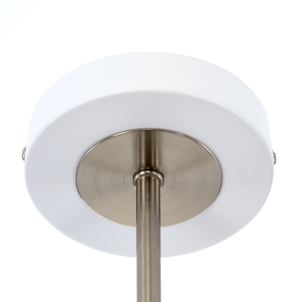 CL421252 CITILUX потолочная люстра на штанге ALTON, белый+хром, E27*5*75W, 60см диаметр