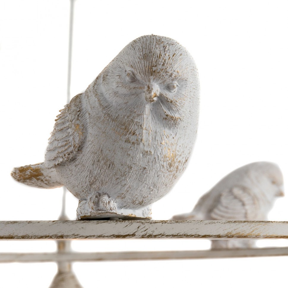 A2150SP-5WG ARTE LAMP подвесная люстра Gemelli с птичками