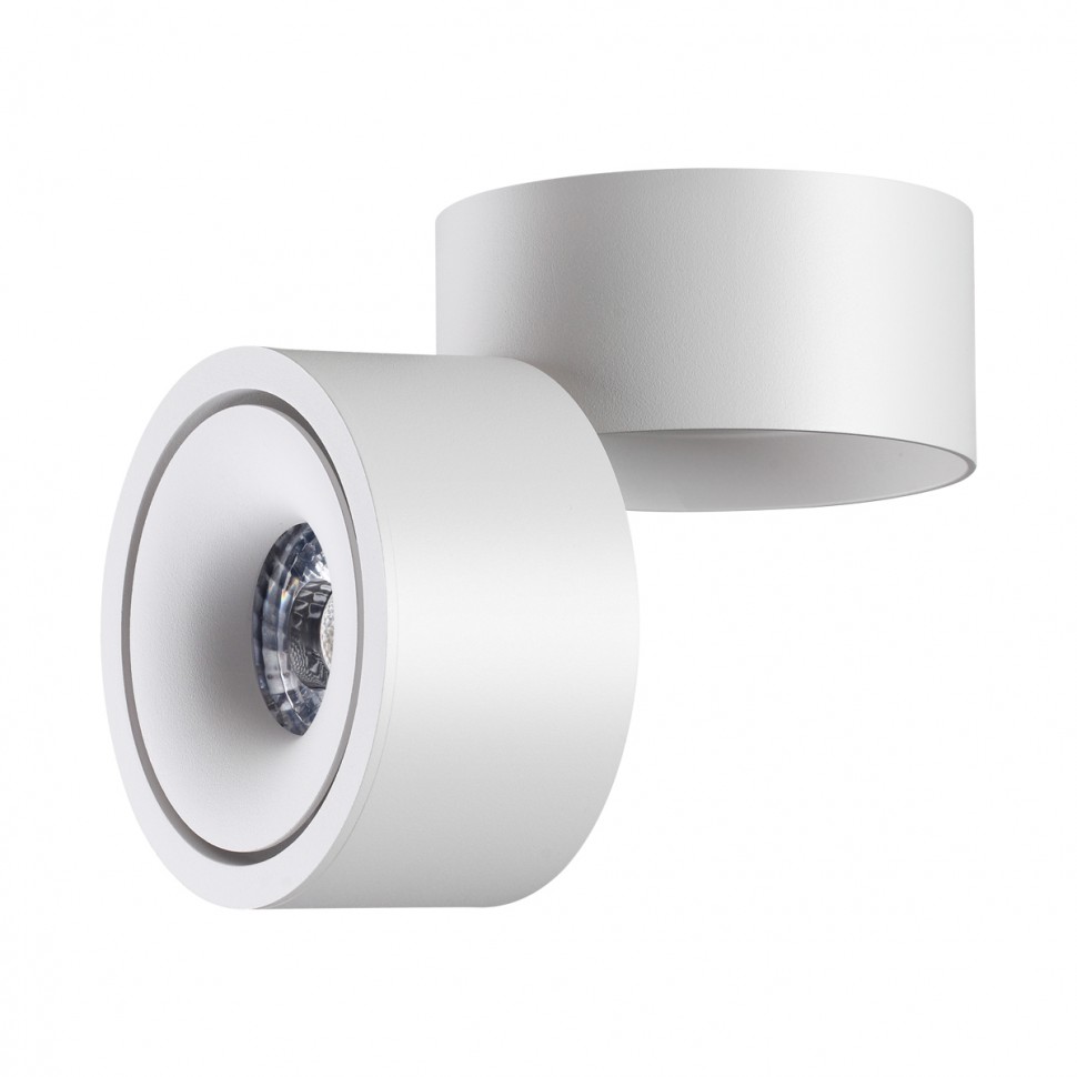 358774 NOVOTECH OVER Светильник белый накладной светодиодный GRODA, 15W, 4000K, 1300Lm