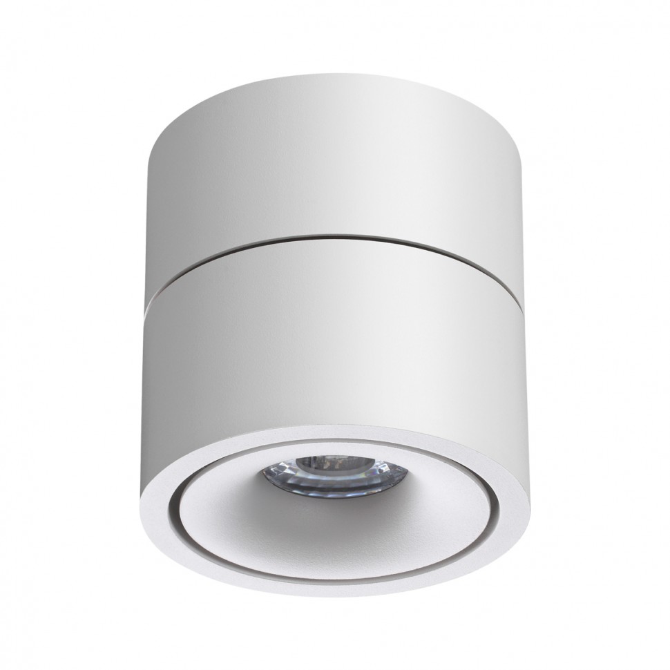 358774 NOVOTECH OVER Светильник белый накладной светодиодный GRODA, 15W, 4000K, 1300Lm