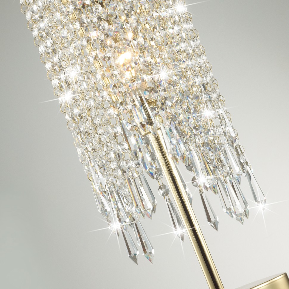 5028/1T ODEON LIGHT настольная лампа хрусталь CHOKKA Modern
