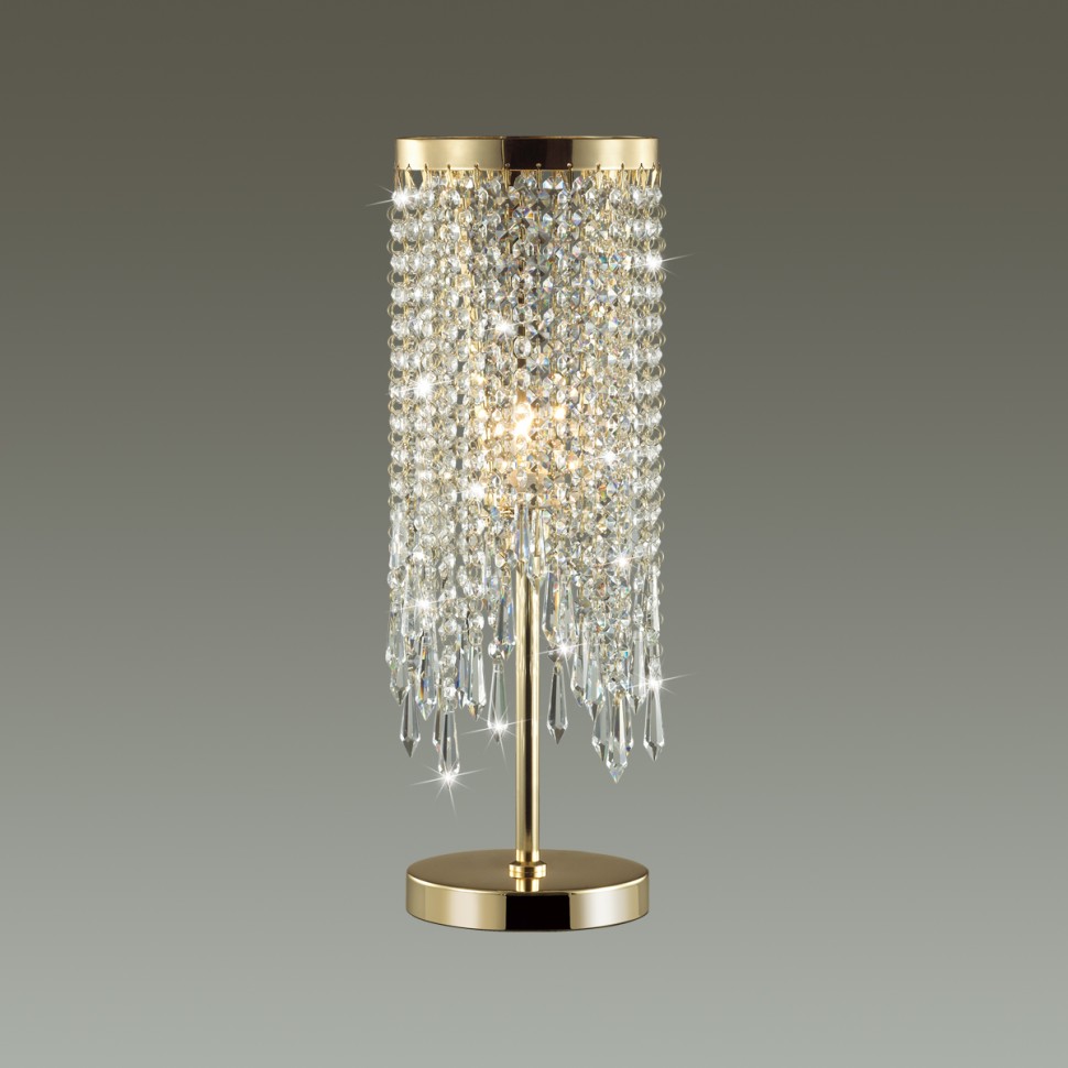 5028/1T ODEON LIGHT настольная лампа хрусталь CHOKKA Modern