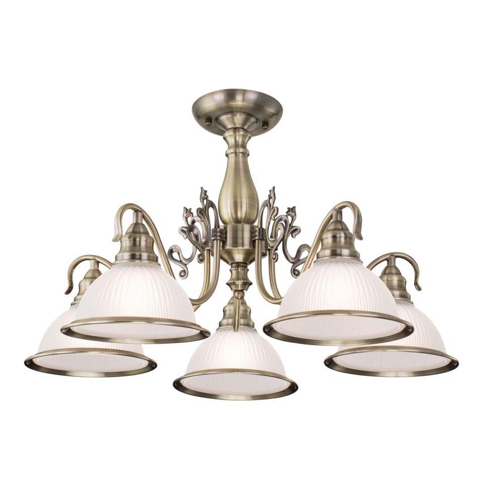 CL434151 CITILUX подвесная-потолочная люстра Идальго E27*5*75W