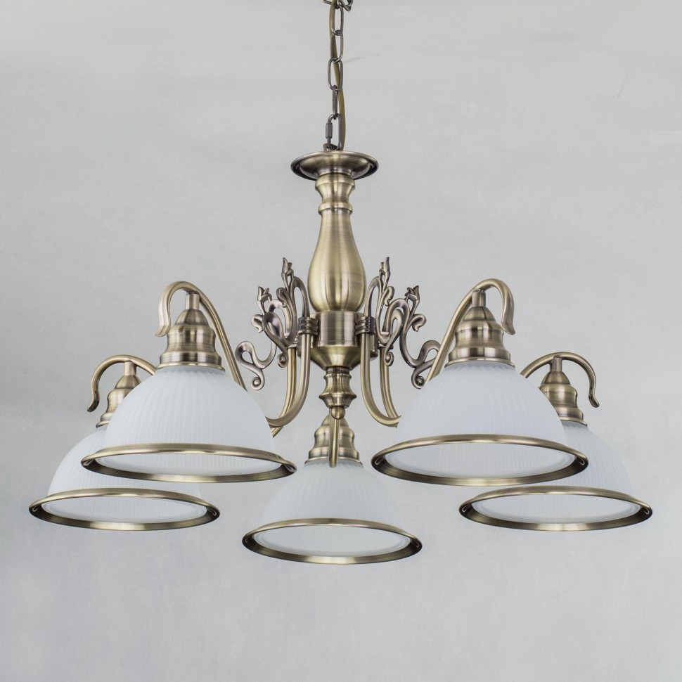 CL434151 CITILUX подвесная-потолочная люстра Идальго E27*5*75W