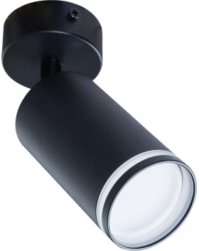 A2365PL-1BK ARTE LAMP черный накладной спот Imai GU10*1*15W