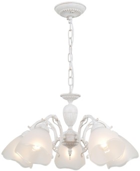 CL413250 CITILUX подвесная люстра Патина Латур, белый, золото, E27*5*75W