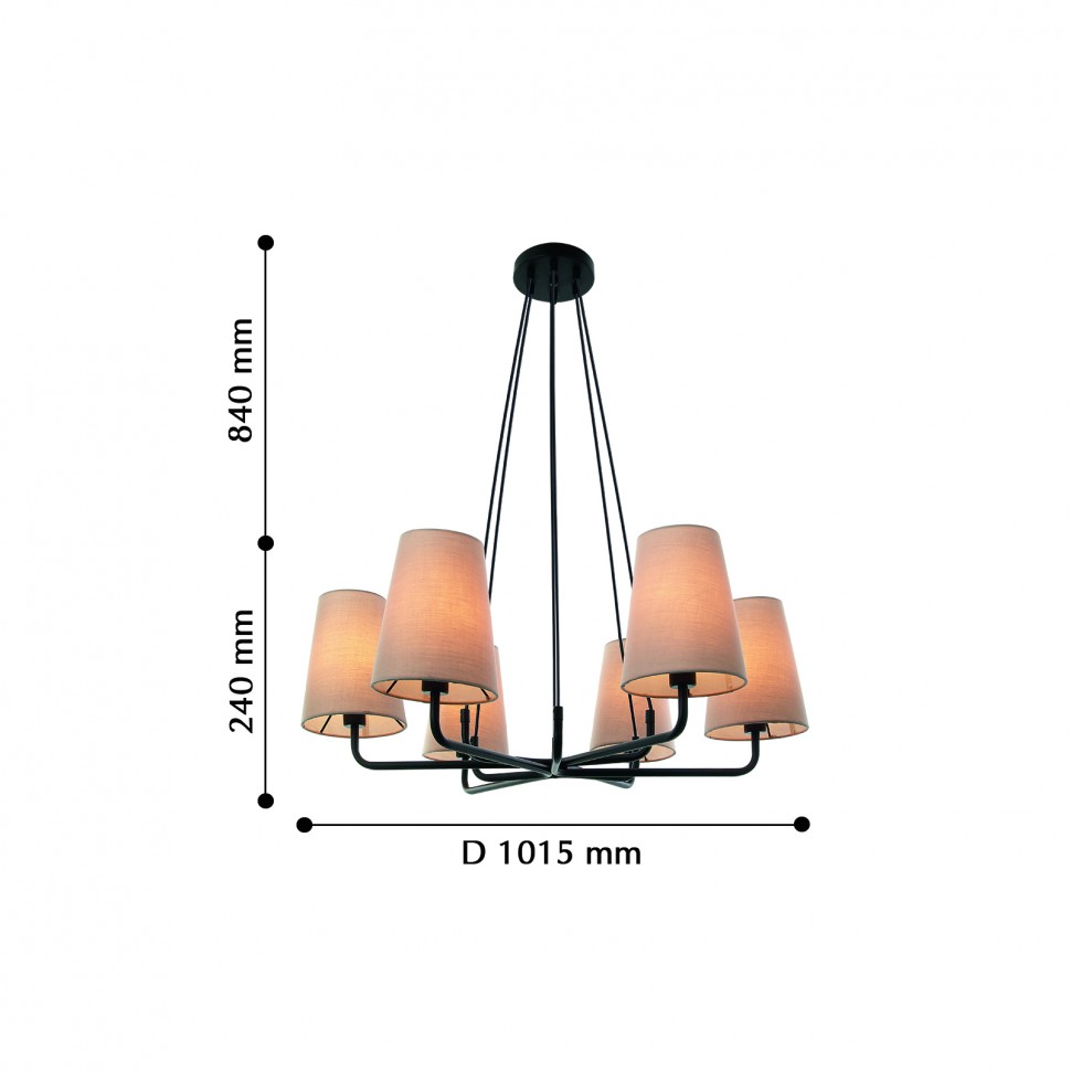 2364-10P Favourite Люстра подвесная Pfefferling