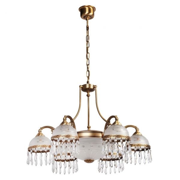 295010508 MW-Light Подвесная люстра хрустальная Ангел Classic