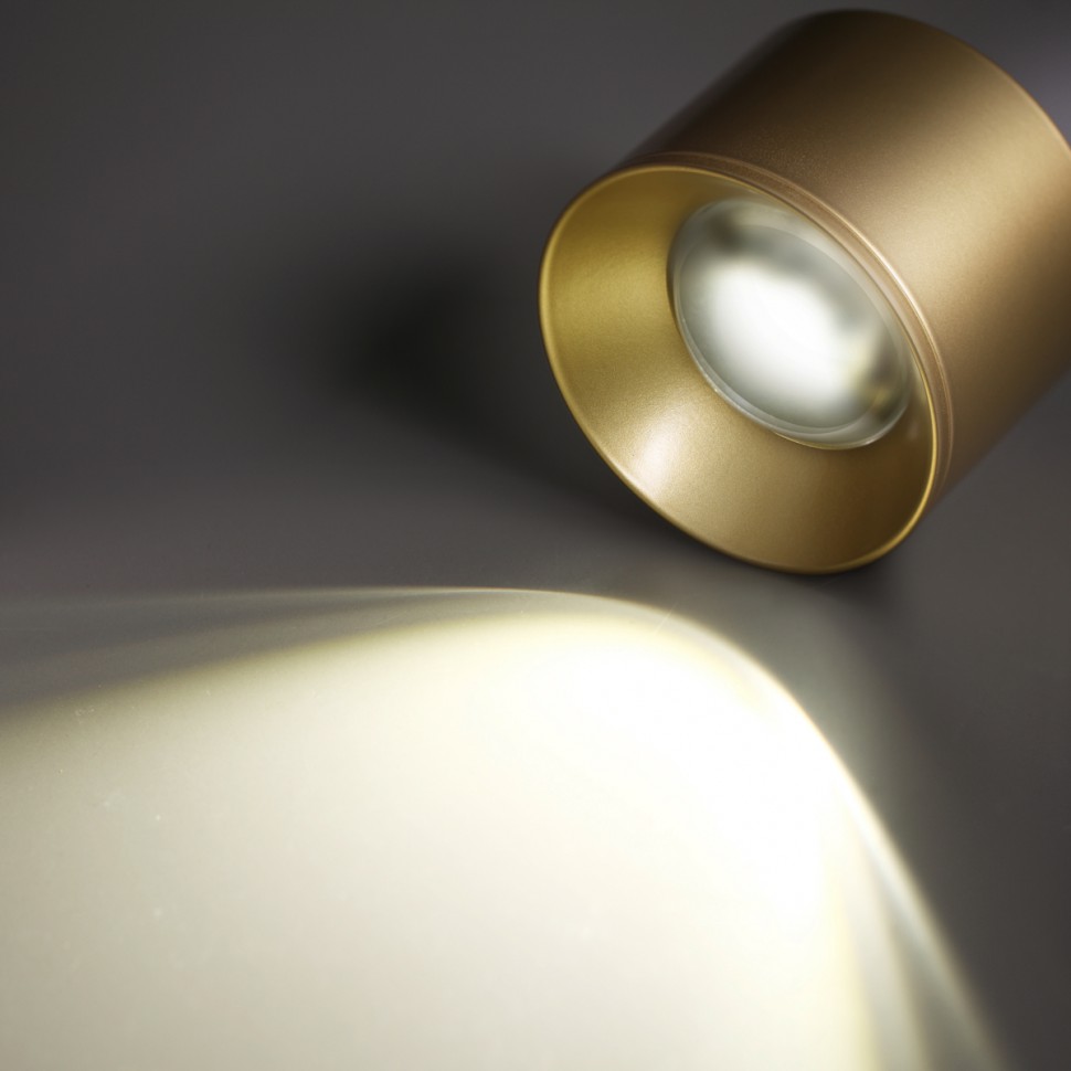 358669 NOVOTECH OVER Светильник накладной светодиодный PATERA золото, 12W, 4000K, 1200Lm