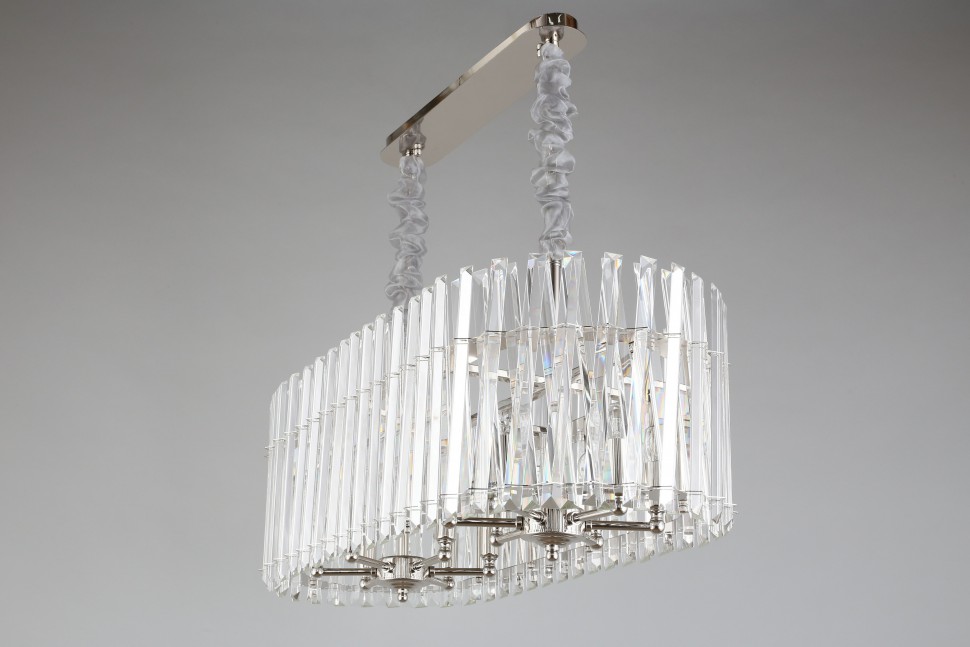 APL.808.03.12 APLOYT подвесная хрустальная люстра Verene, Е14*12, хром