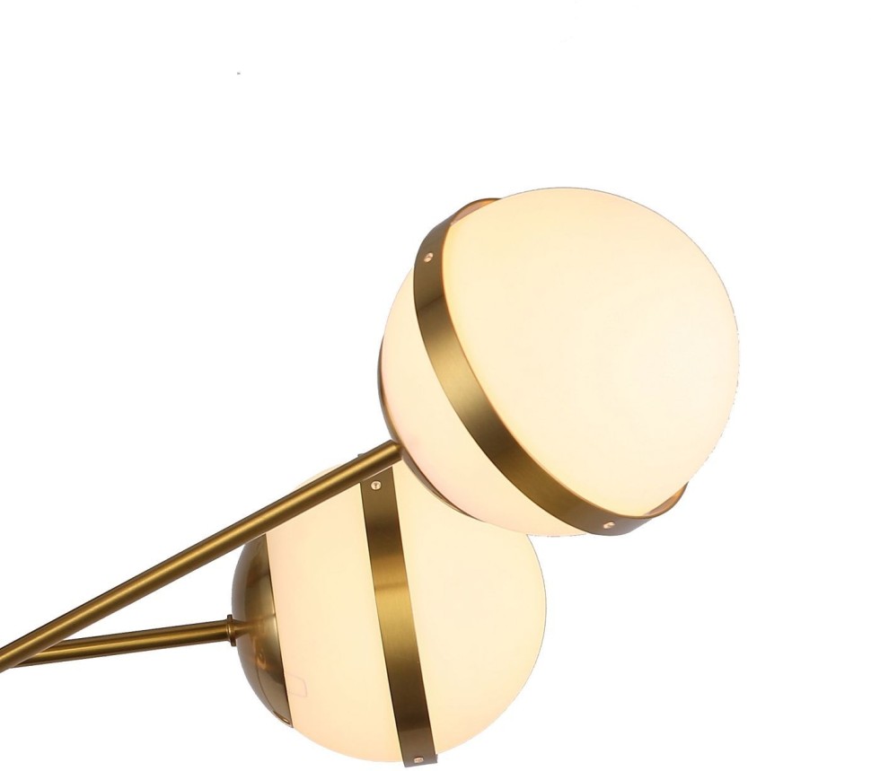 3051-6P F-Promo Stripy Потолочный светильник на Штанге E27*6*60W, медь, белый