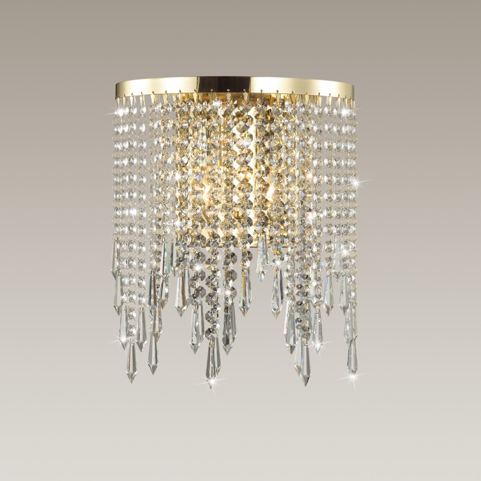 5028/2W ODEON LIGHT бра хрусталь CHOKKA Modern