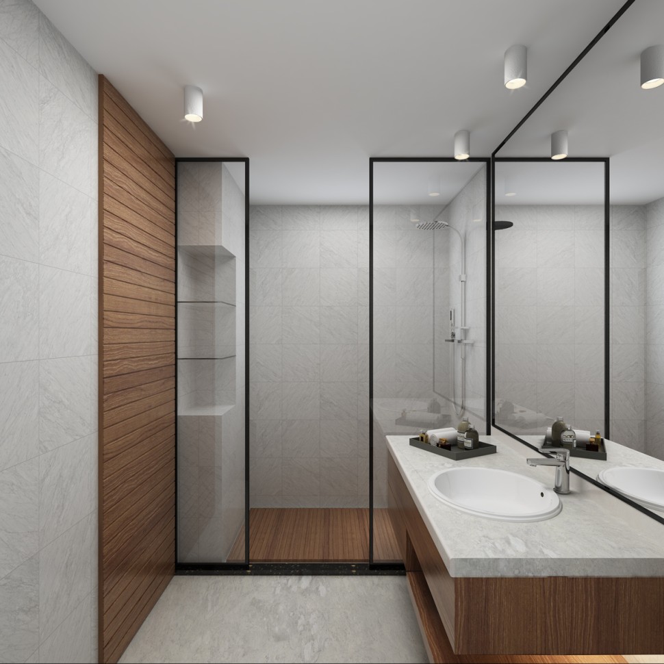 359417 NOVOTECH Накладной белый светодиодный влагозащищённый IP54 светильник RECTE 10W 4000K