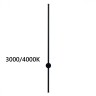 4335/18WLP ODEON LIGHT Fellini чёрный настенный светильник отраженного света, IP20, LED 18W, 849Лм, 3000K/4000K, 100см