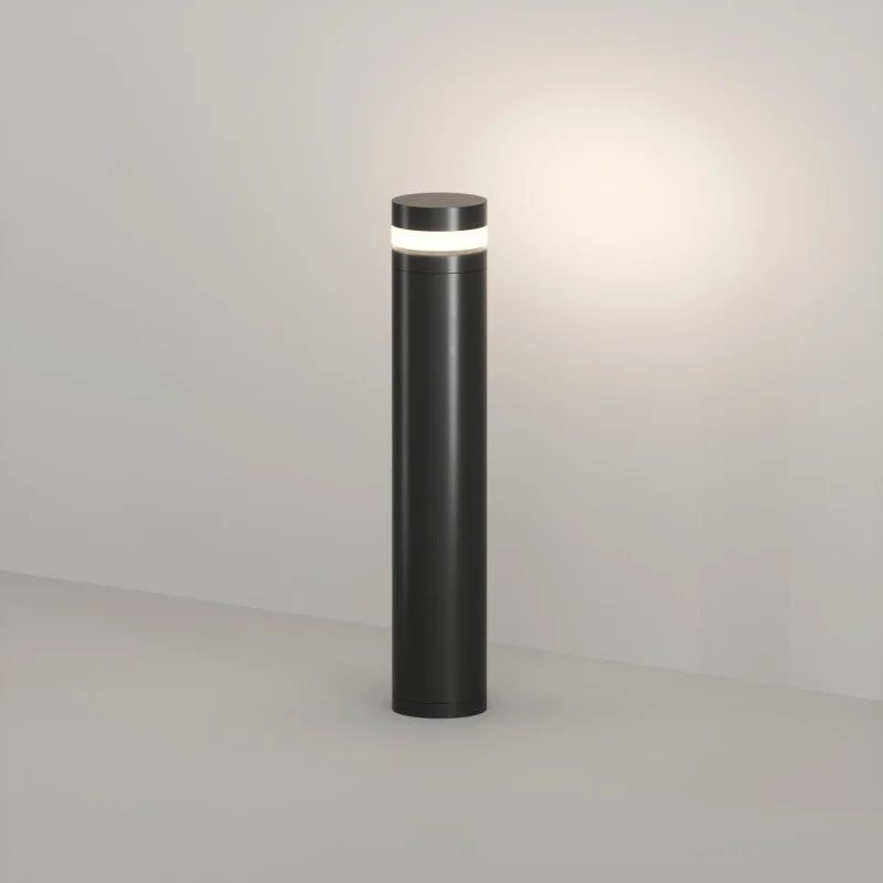 DK9816-BK Denkirs Наземный черный уличный LED светильник Vega, IP65, 12W, 3000K, 65см