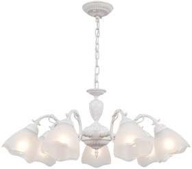 CL413270 CITILUX подвесная люстра Патина Латур, белый, золото, E27*7*75W