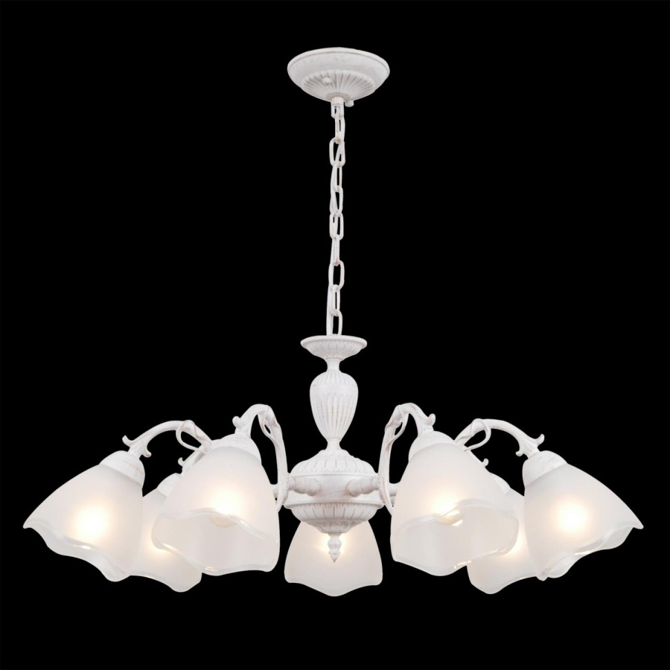 CL413270 CITILUX подвесная люстра Патина Латур, белый, золото, E27*7*75W