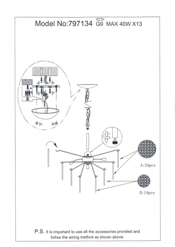 797134 Lightstar Подвесная люстра CIRCO