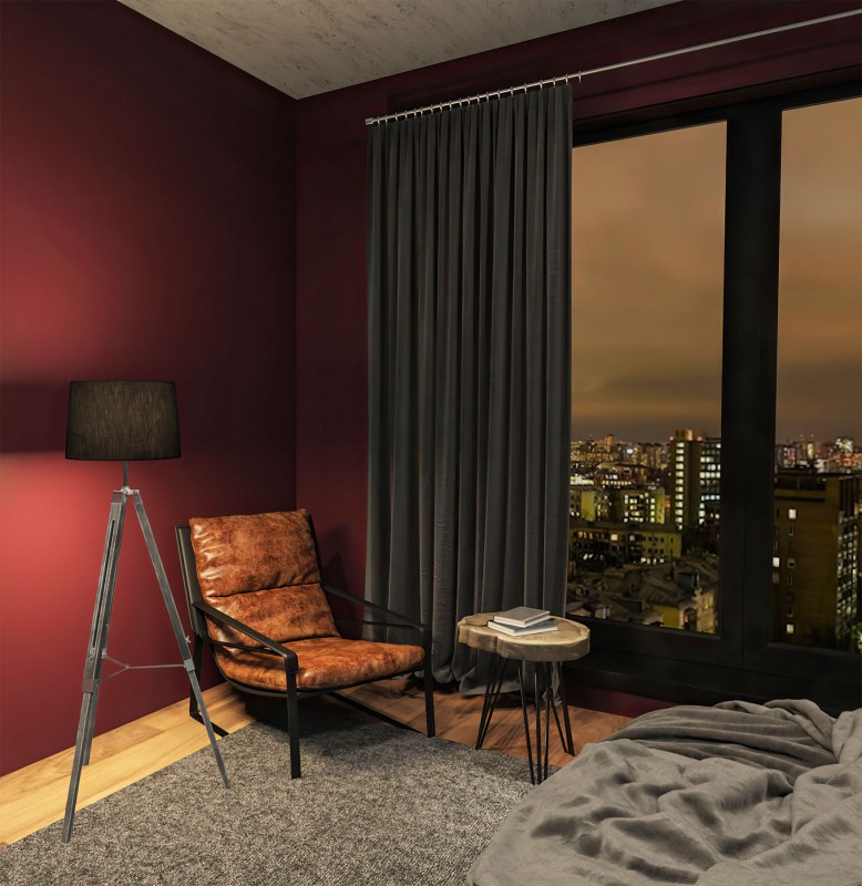 LSP-0554 LUSSOLE LGO торшер на треноге в стиле Лофт с деревянными элементами