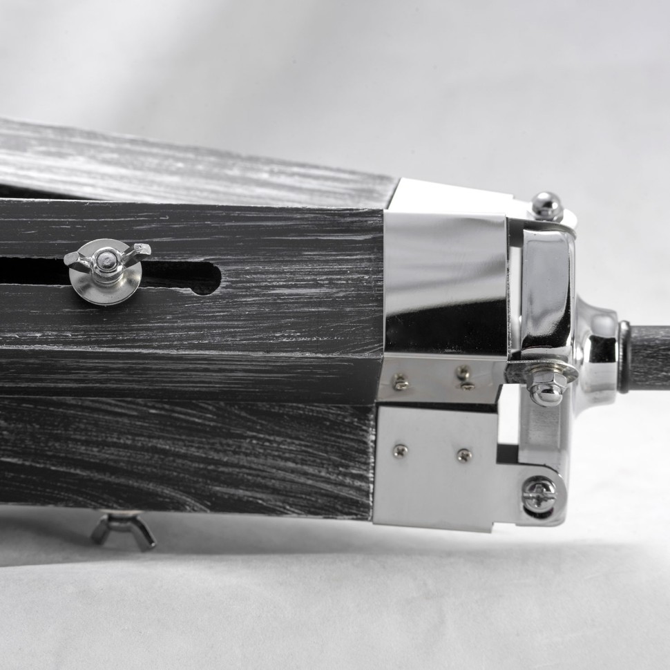 LSP-0554 LUSSOLE LGO торшер на треноге в стиле Лофт с деревянными элементами