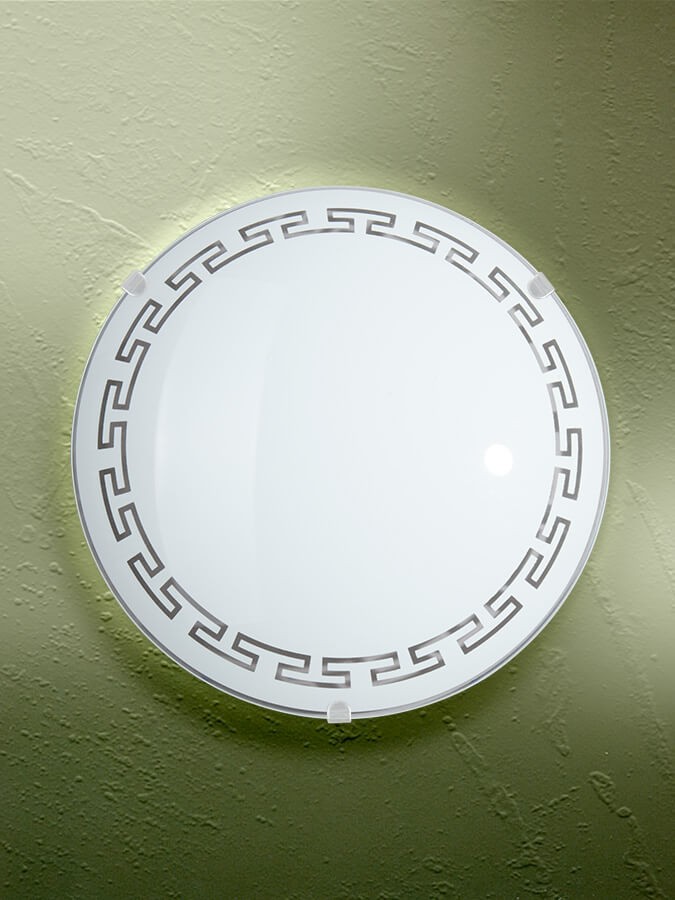 V6393/1A VitaLuce настенно-потолочный светодиодный светильник Тарелка, 25см, 12W, 3000K