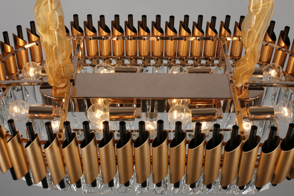 OML-81903-13 Omnilux Fontevivo подвесная хрустальная люстра