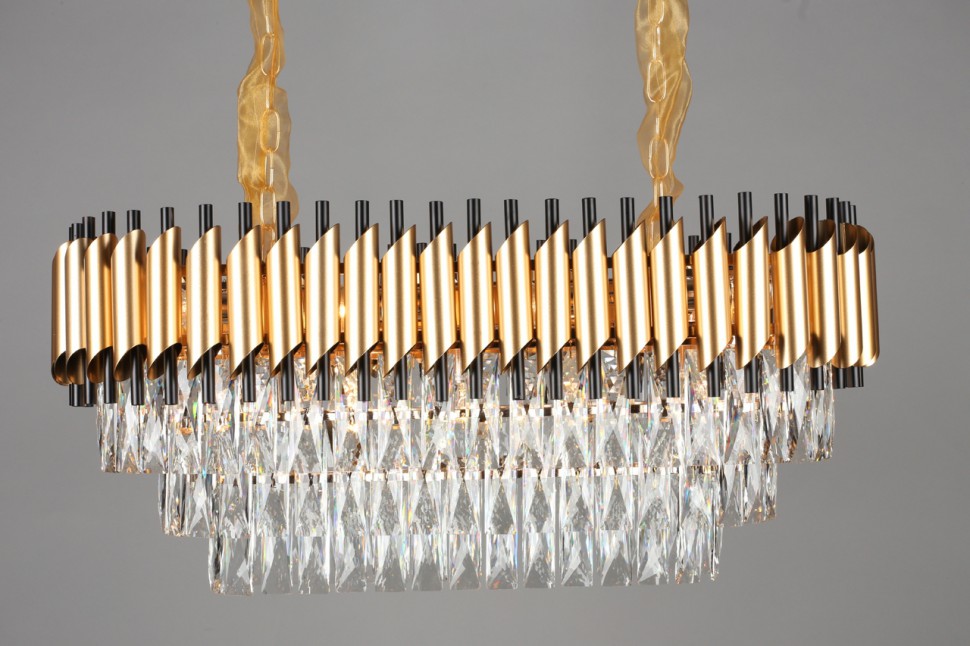 OML-81903-13 Omnilux Fontevivo подвесная хрустальная люстра