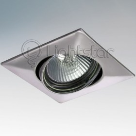 011034 LightStar Встраиваемый светильник LEGA QUA ADJ MR16