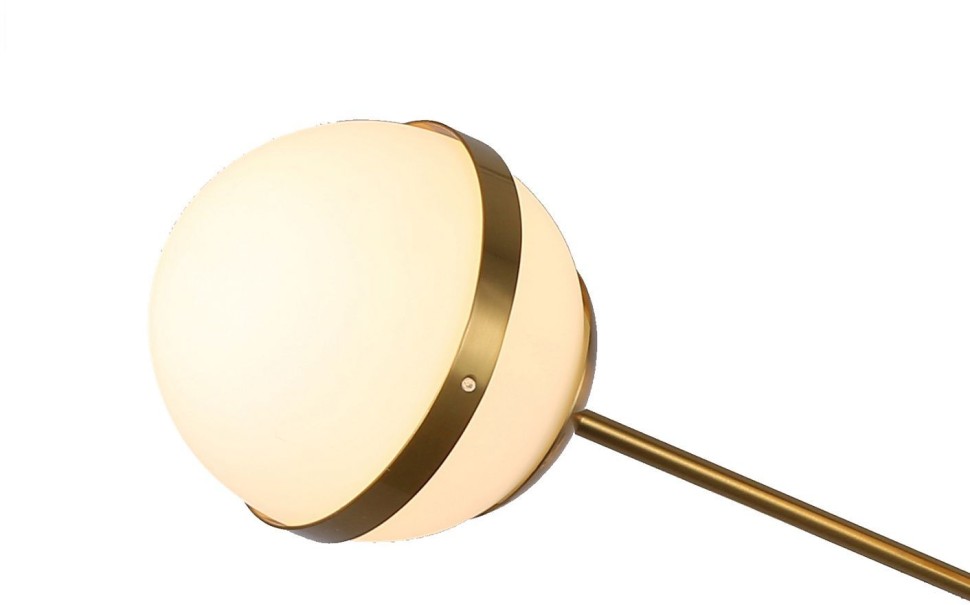 3051-8P F-Promo Stripy Потолочный светильник на Штанге E27*8*60W, медь, белый