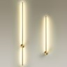 4335/18WGP ODEON LIGHT Fellini, золото, настенный светильник отраженного света, IP20, LED 18W, 849Лм, 3000K/4000K, 100см