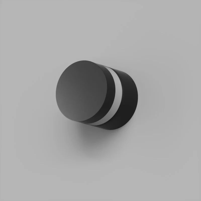 DK9810-BK Denkirs Настенный черный уличный LED светильник Vega, IP65, 12W, 3000K