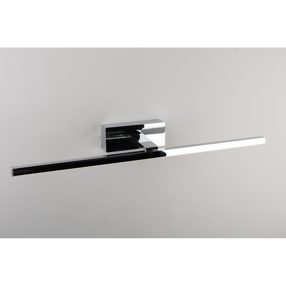 OML-24111-12 OMNILUX Bresso влагозащищенная подсветка для зеркал и картин 12W, 660Lm, 4000K, 60см, IP44, хром