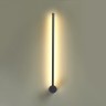 4335/12WLP ODEON LIGHT Fellini чёрный настенный светильник отраженного света, IP20, LED 12W, 525Лм, 3000K/4000K, 61см