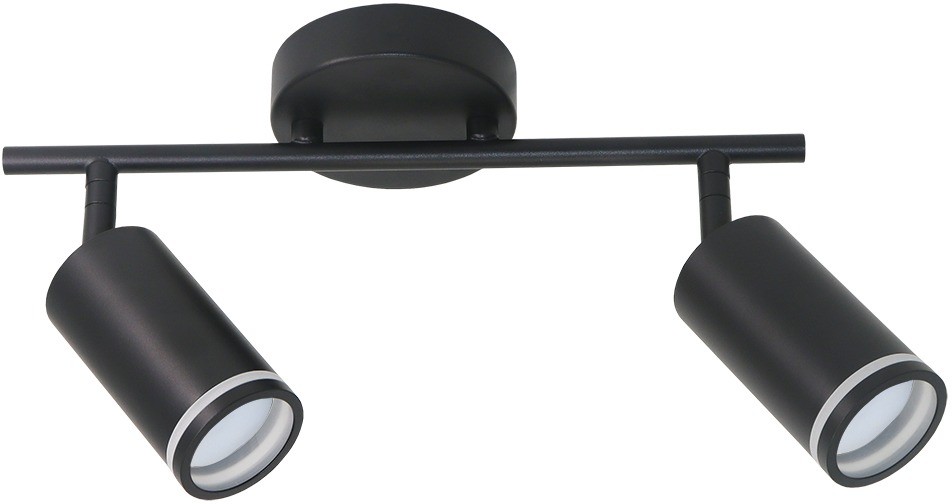 A2365PL-2BK ARTE LAMP спот черный настенно-потолочный светильник Imai GU10*2*15W