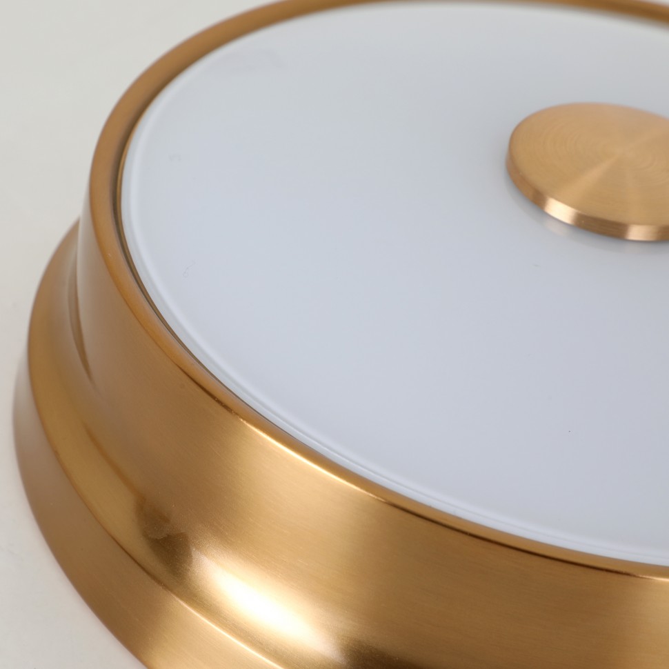 2375-3C Favourite Светильник потолочный Pannikin, 41см диаметр, латунь, Е27*3