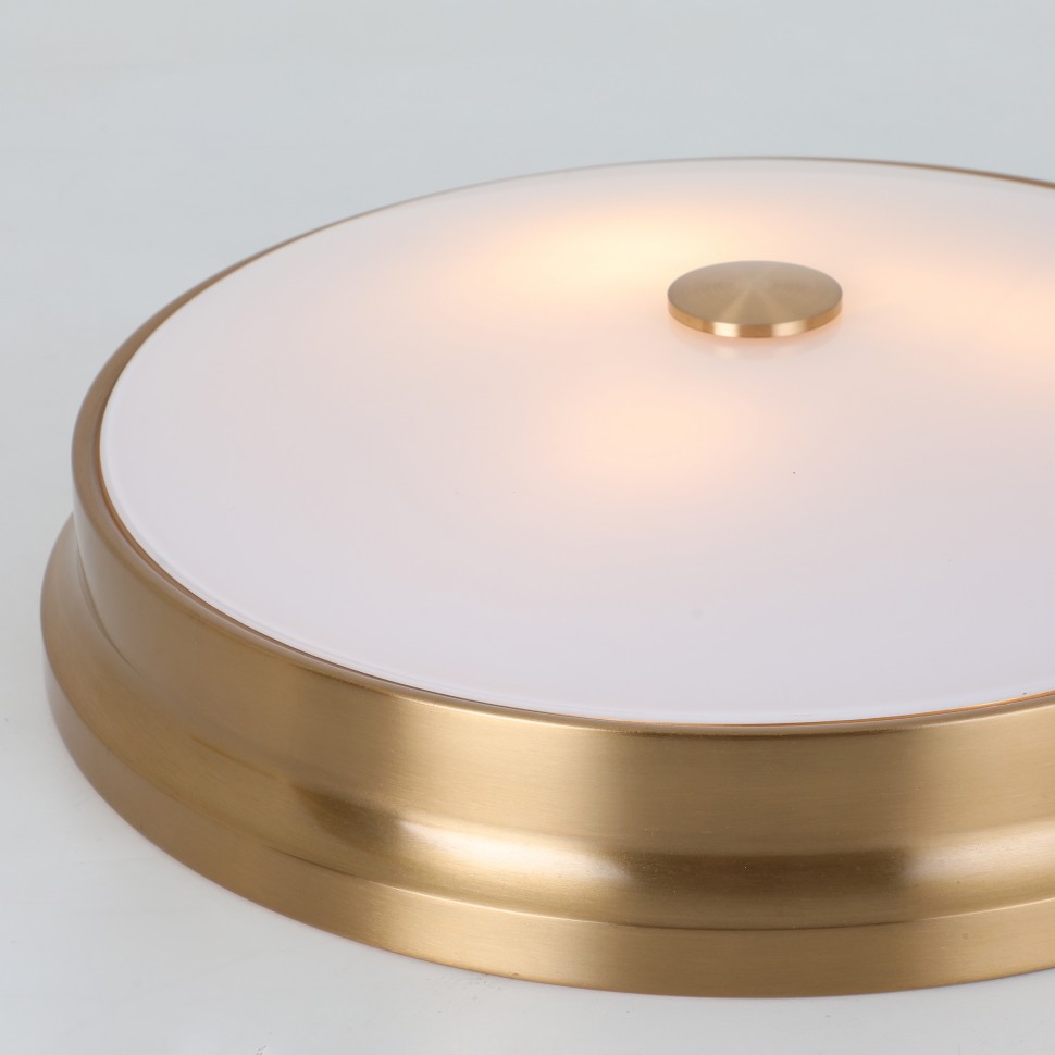 2375-3C Favourite Светильник потолочный Pannikin, 41см диаметр, латунь, Е27*3