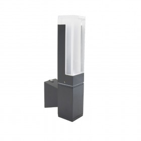 2861-1W FAVOURITE PILLAR уличный настенный светодиодный светильник 7Вт, 3000К, 27см, IP54, 430Lm