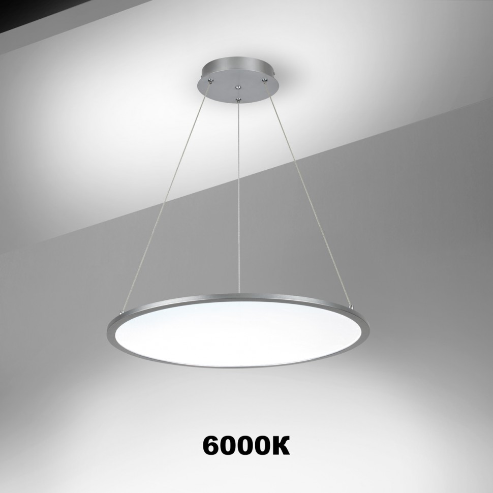 358588 NOVOTECH Светильник подвесной диммируемый со сменой цветовой температуры ITER 40W, с пультом, 60см диаметр