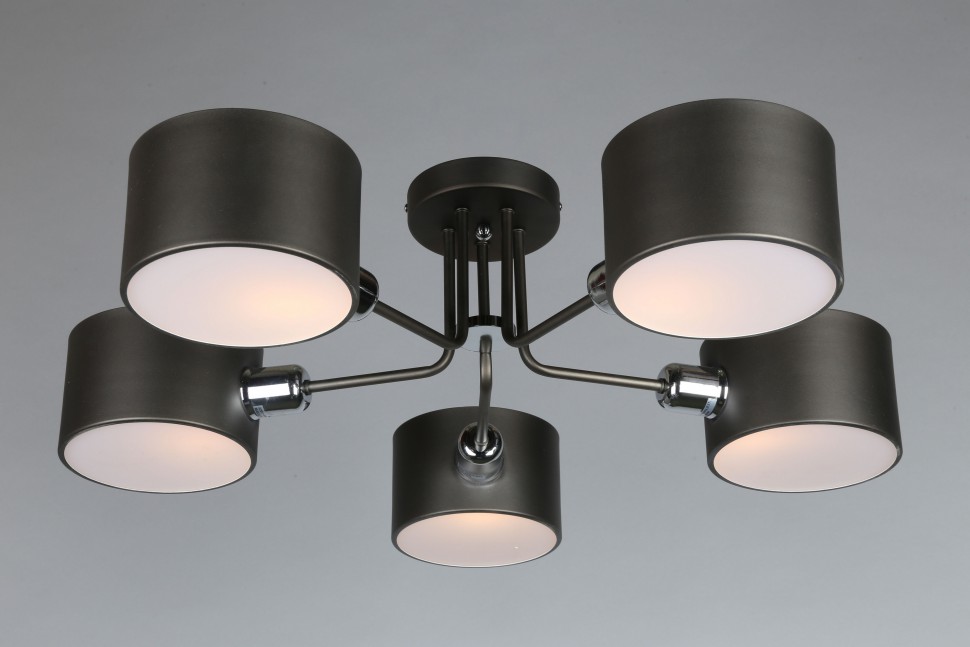 OML-54507-05 OMNILUX Lisera коричневая потолочная люстра