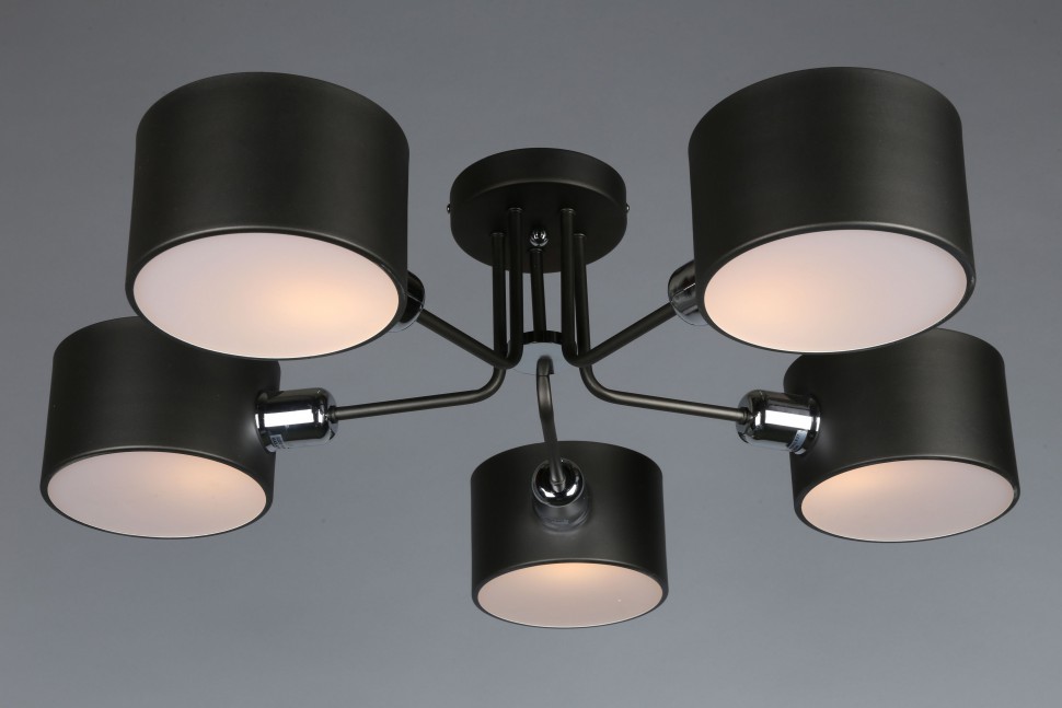 OML-54507-05 OMNILUX Lisera коричневая потолочная люстра