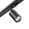 370963 NOVOTECH Pipe Светильник трековый для однофазного двухжильного (универсального) шинопровода, черный, GU10*1*50W