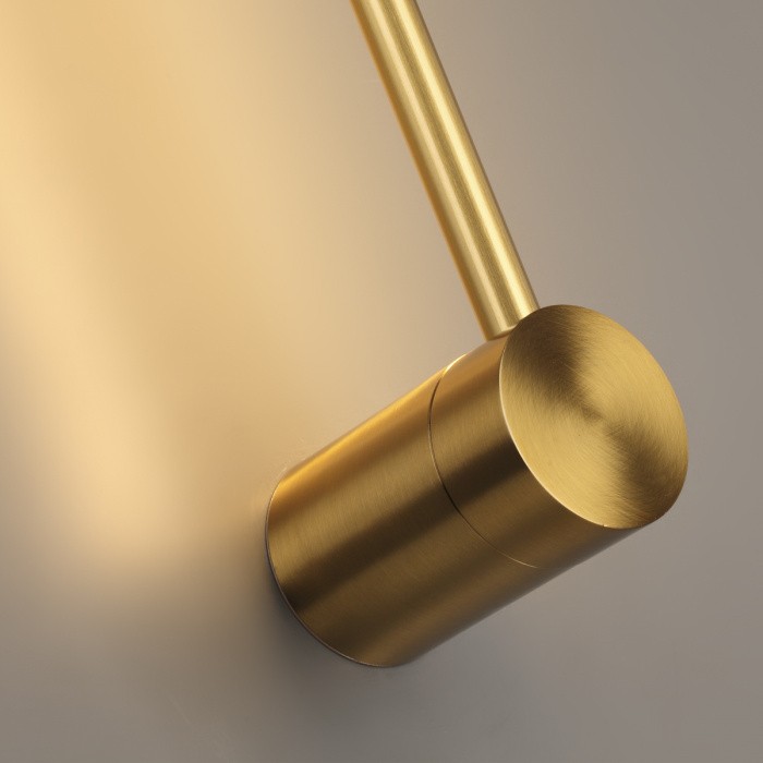 4335/12WGP ODEON LIGHT Fellini, золото, настенный светильник отраженного света, IP20, LED 12W, 525Лм, 3000K/4000K, 61см