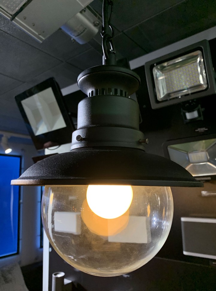 GL 3002H ELEKTROSTANDART подвесной уличный светильник Talli черный, E27, IP44