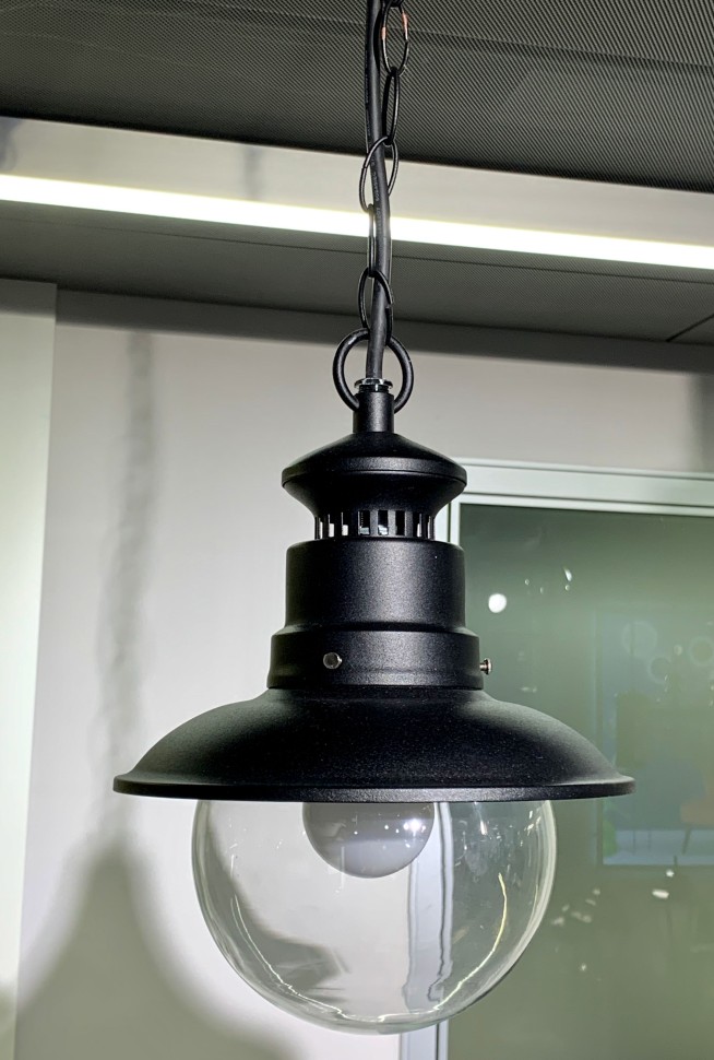 GL 3002H ELEKTROSTANDART подвесной уличный светильник Talli черный, E27, IP44