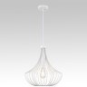 LSP-6026 Lussole Белый подвесной светильник Refugio, 40см диаметр