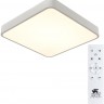 A2663PL-1WH Arte Lamp Scena белый накладной LED светильник с пультом 40х40см, 55W, 4200Lm