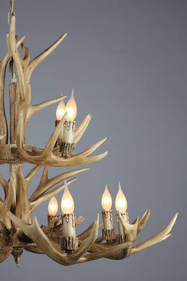 OML-52003-12 OMNILUX Большая декоративная люстра "Рога", 12 ламп