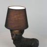 OML-16304-01 OMNILUX Banari настольная лампа Собака черная
