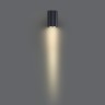 7127/8WL ODEON LIGHT NATURE Фасадный черный светильник GLENN, металл, IP54, LED 8W 10°